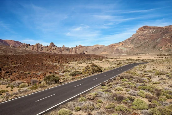 Caldera Las Cañadas con Roques de García, Tenerife