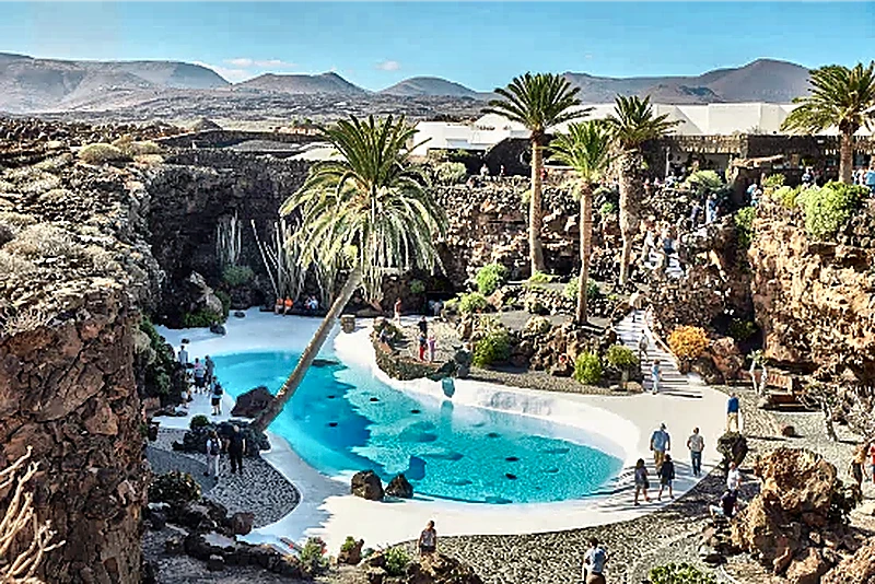 Jameos del Agua nel nord di Lanzarote