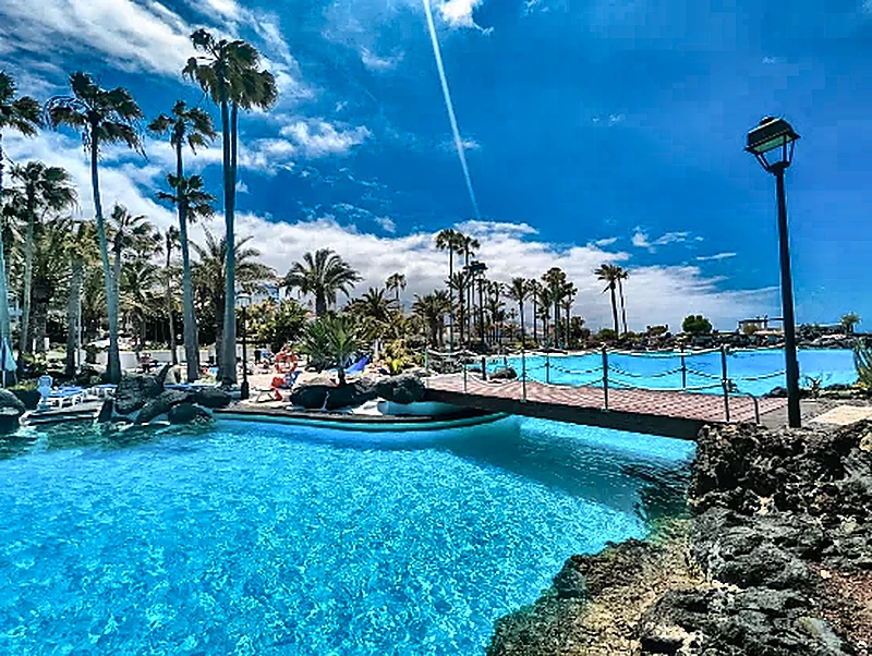 Piscine di acqua marina del Lago Martiánez