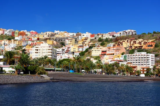 Panorama urbano di San Sebastián de La Gomera