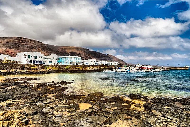 Órzola nel nord di Lanzarote