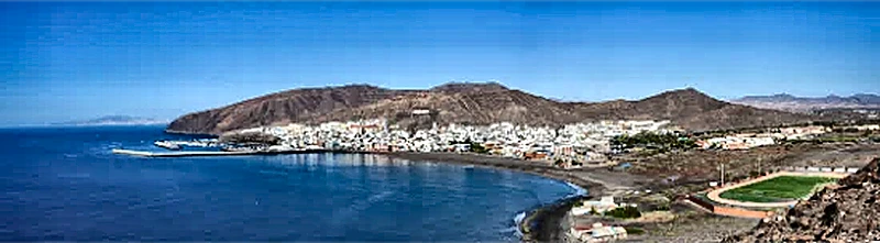 Vista panoramica di Gran Tarajal