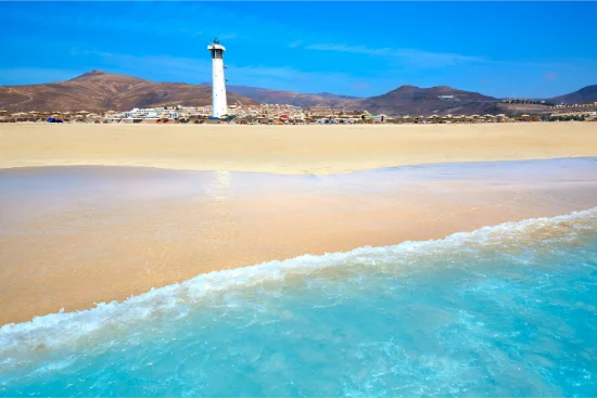 morro jable matorral beach jandia fuerteventura